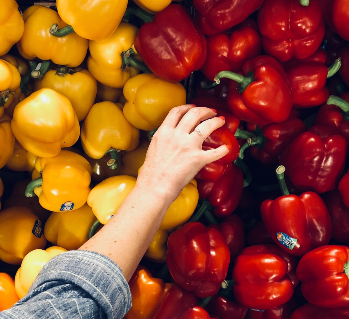 You Are What You Eat - Red or Yellow Peppers